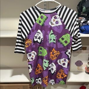 LuLaRoe Multicolor Graphic Shirt